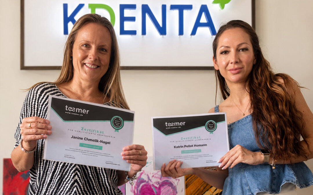 KDenta ist jetzt offizieller teemer Premium-Partner