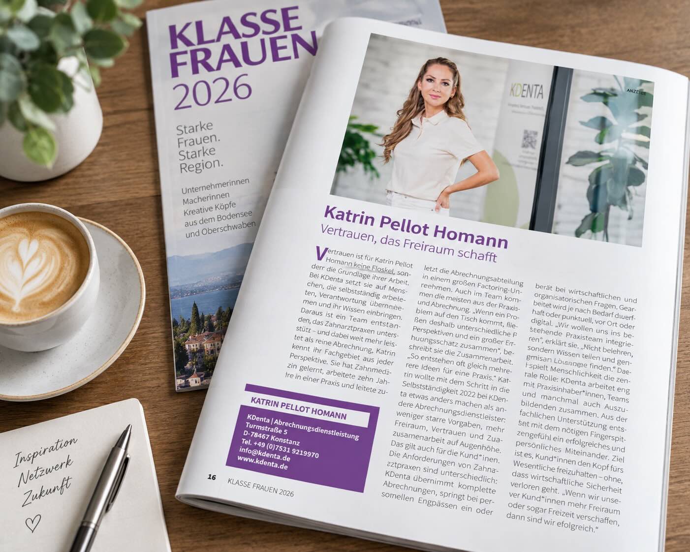 Katrin Pellot Homann in „Klasse Frauen 2026“